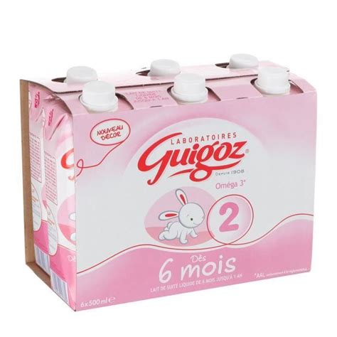 qualité lait guigoz omega 3